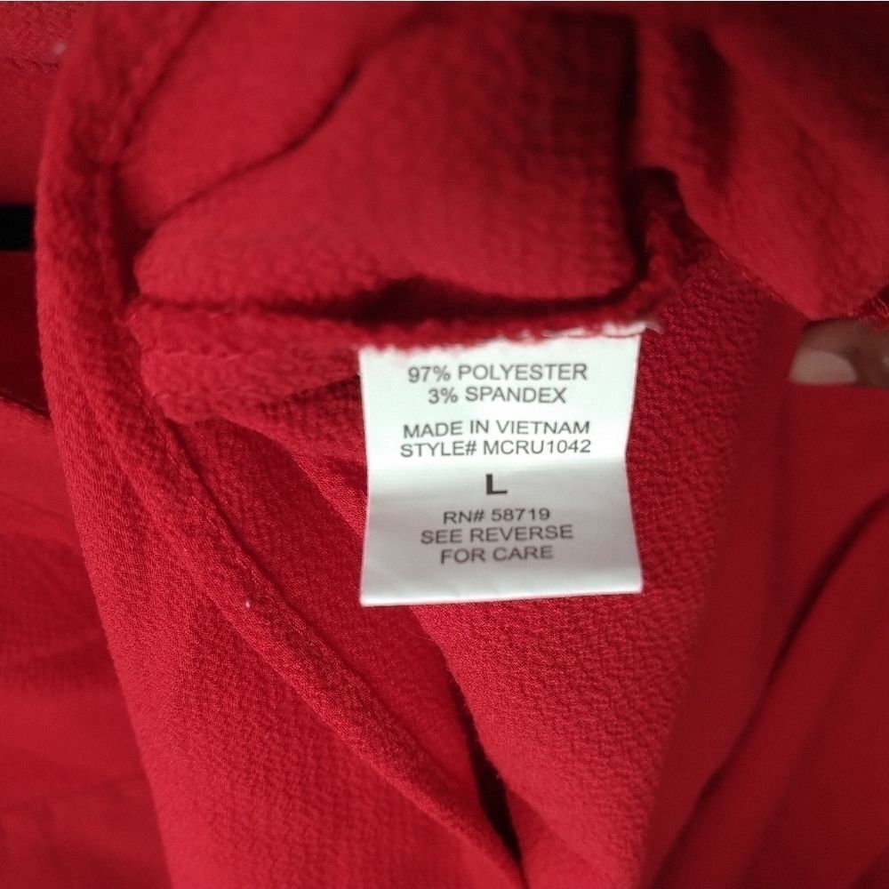 Notations Blouse - Red - image 4